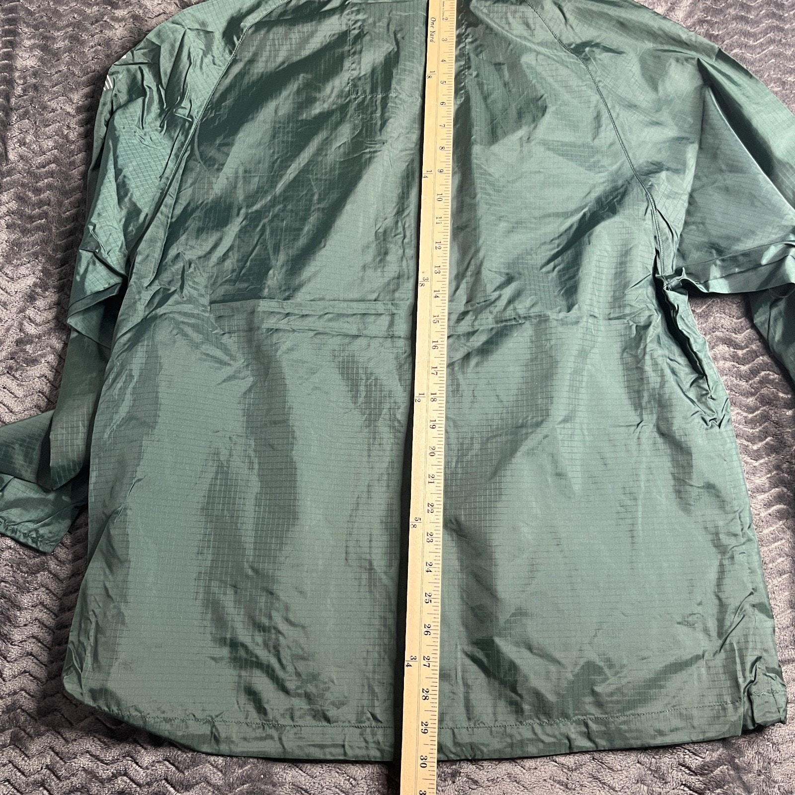Coalatree Men's Whistler Windbreaker Nylon Jacket Dark Green Size Xl Nwt — image 6 of 7